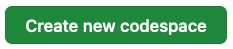 Create new Codesapce